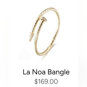 NEW Gold Waterproof Designer-Inspired Bangle Bracelet